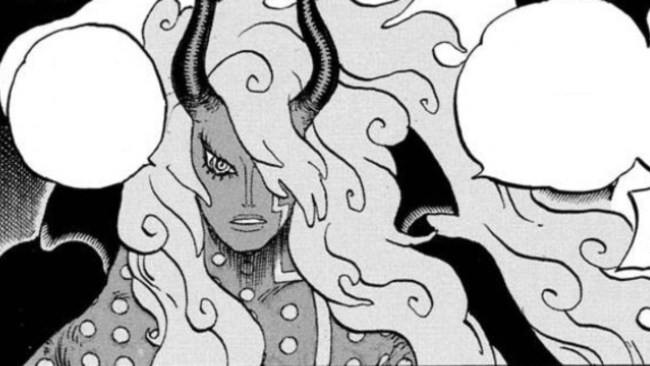 One Piece 1190 - Gaban enfrenta Imu e perde um braço por conta disso