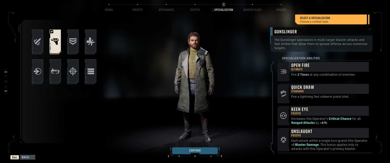 Star Wars Zero Company – Guia de todas as Classes e Especializações