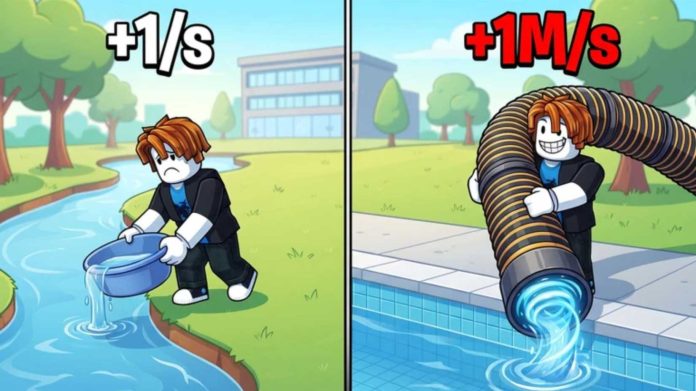 Roblox +1 Drain Water Per Click – Códigos de Agosto de 2026