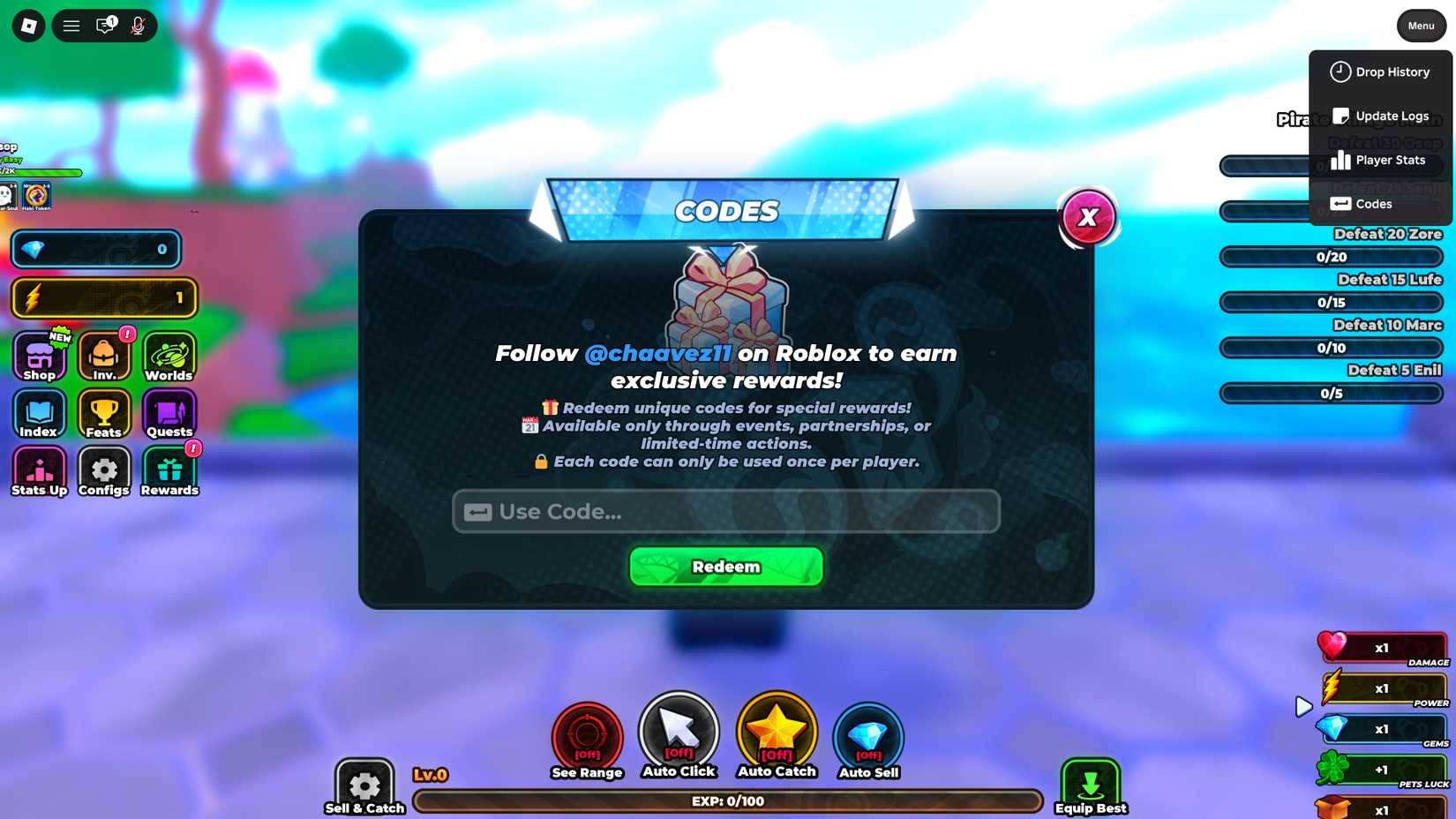 Roblox Anime Capture – Códigos de Agosto de 2026