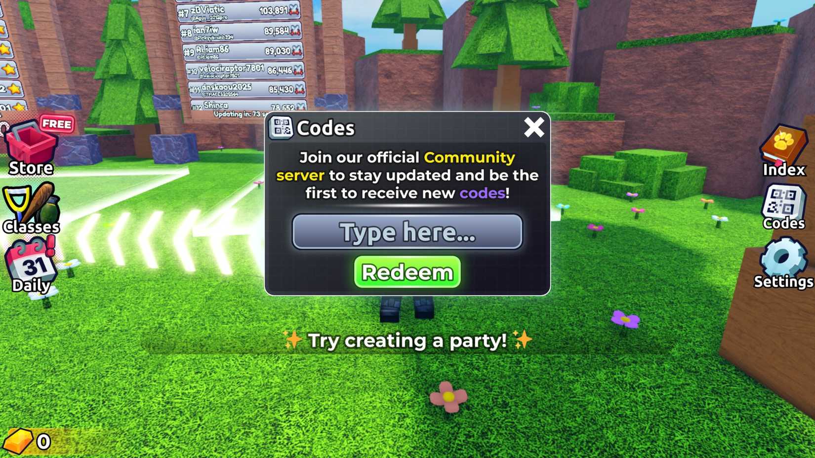 Roblox Cat Invaders – Códigos de Agosto de 2026