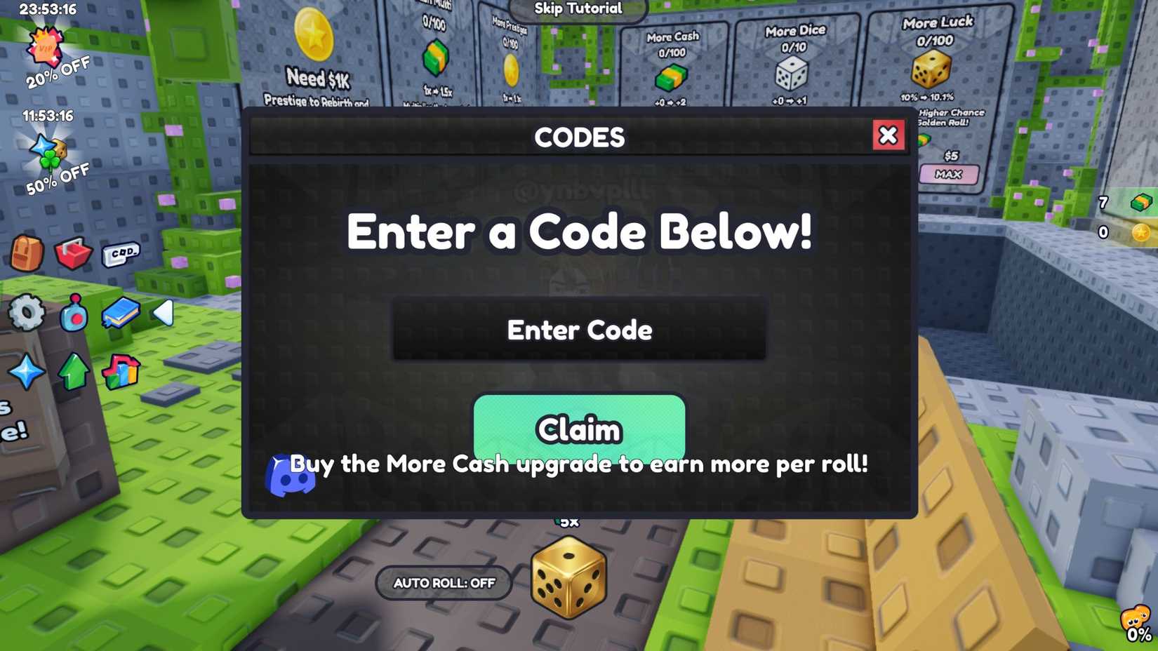 Roblox Luck Incremental – Códigos de Agosto de 2026