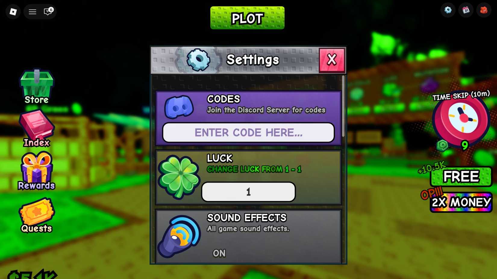 Roblox My Grass Farm – Códigos de Agosto de 2026