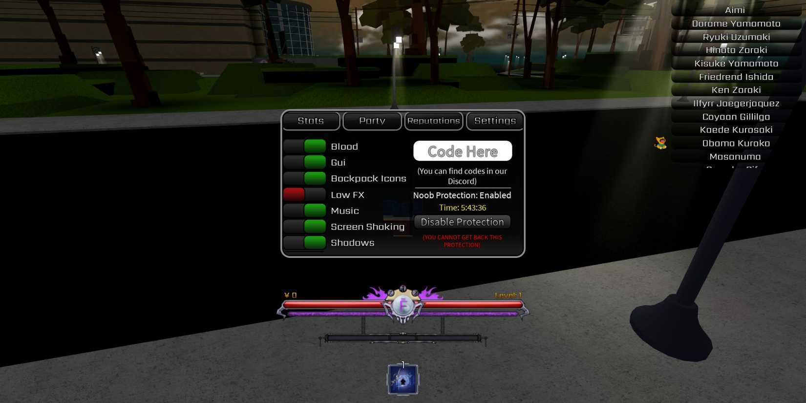 Roblox Peroxide – Códigos de Agosto de 2026