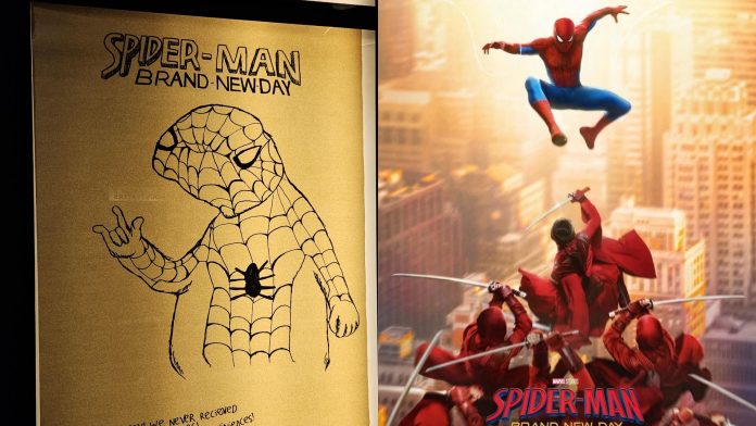 Um cinema canadense chamou atenção nas redes sociais depois de não receber o pôster oficial de Homem-Aranha Um Novo Dia e decidir criar sua própria versão para divulgar o filme. O resultado foi co