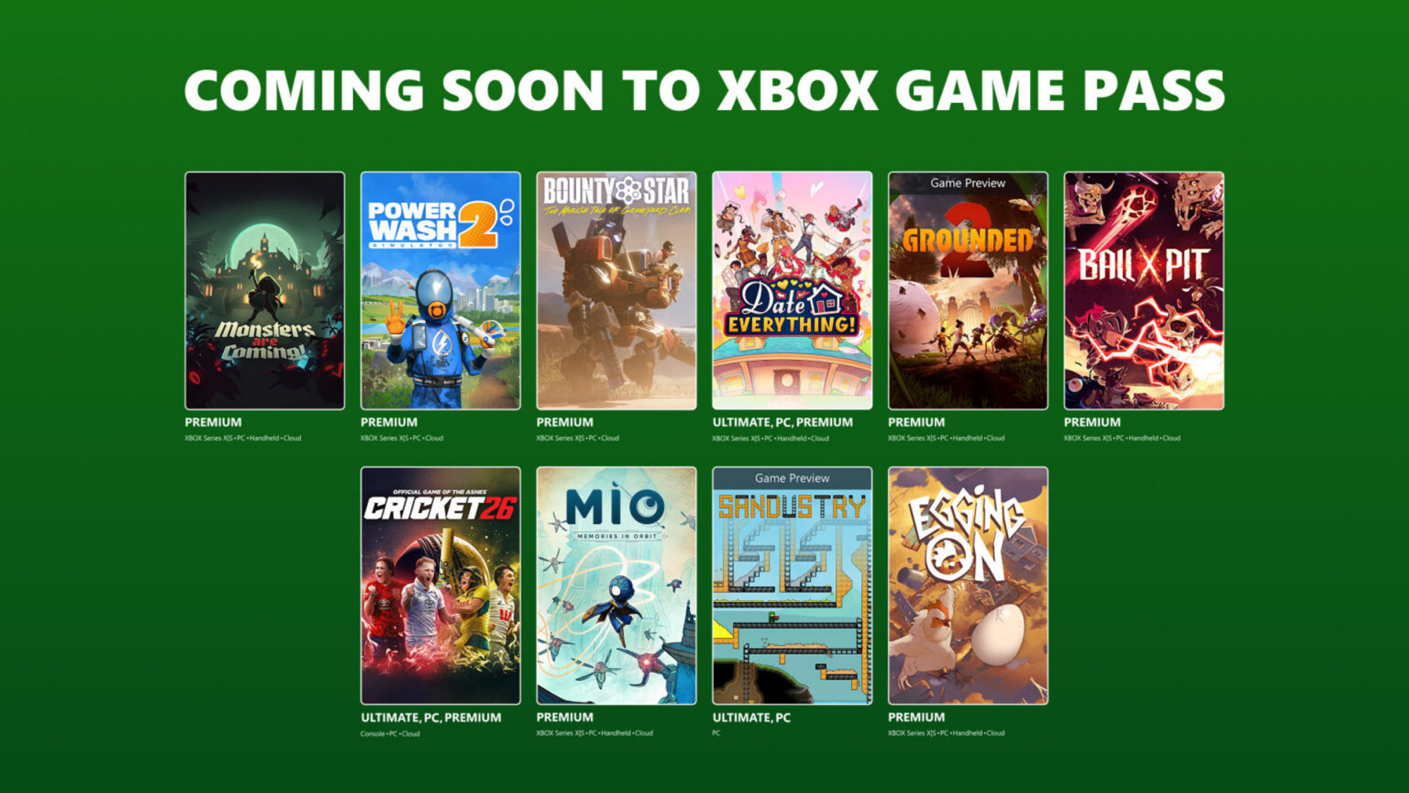 XBOX Game Pass revela jogos de agosto com beta aberto de Gears E-Day, Date Everything e mais