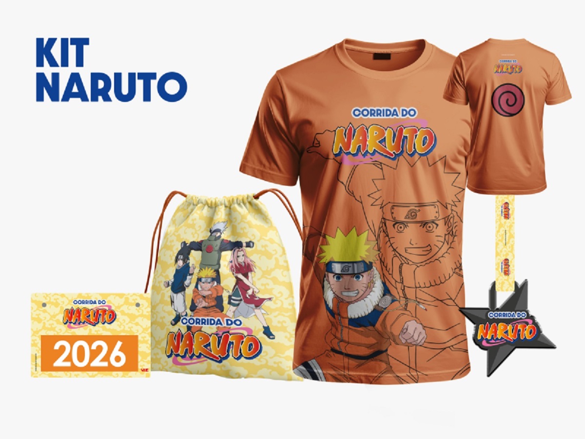 Corrida do Naruto abre inscrições em São Paulo com evento marcado para dezembro