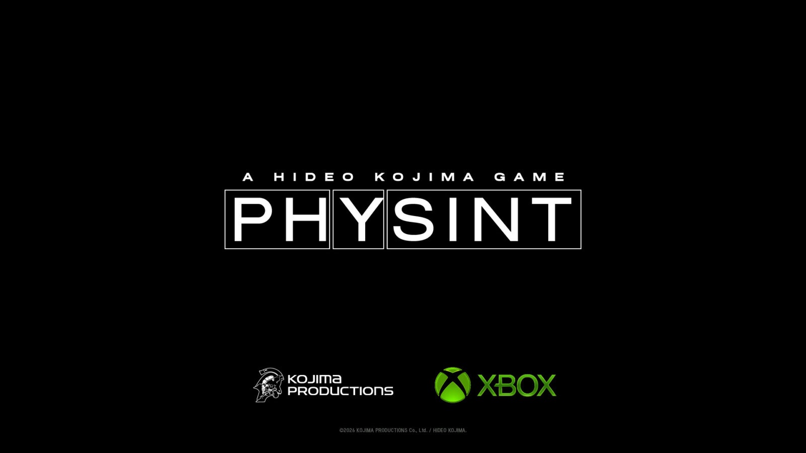 Sony encerra parceria com Kojima e Xbox assume a publicação de PHYSINT