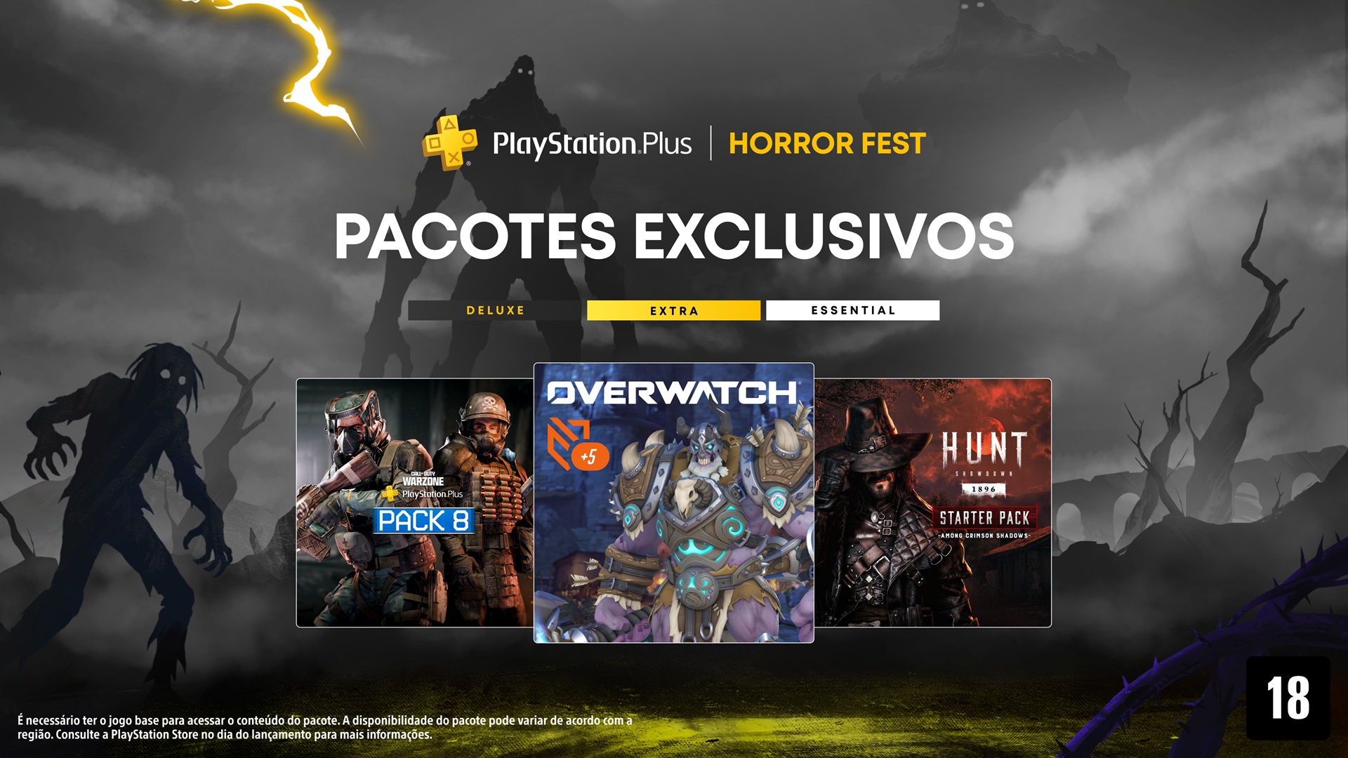 Sony prepara pacotes gratuitos de Halloween para assinantes da PS Plus