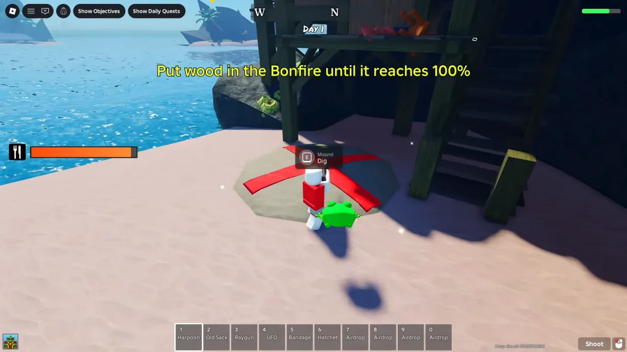 Roblox - Todas as Localizações das Caveiras de Cristal em 100 Days at Sea 