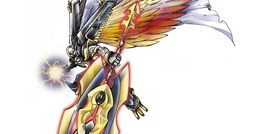 Arte oficial de Alphamon Oryuken