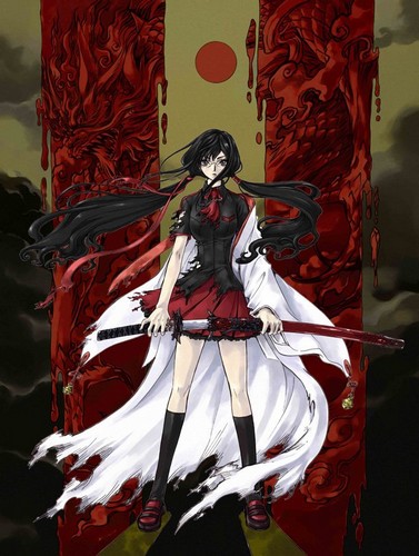 Visual do anime Blood-C
