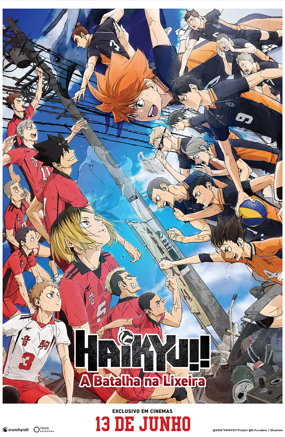 Pôster de Haikyu!! The Dumpster Battle