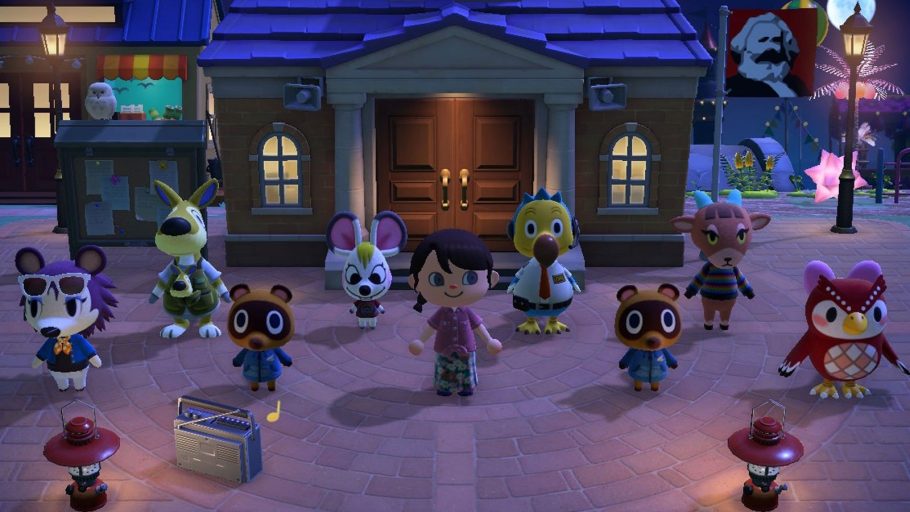 Cena de Animal Crossing: New Horizons