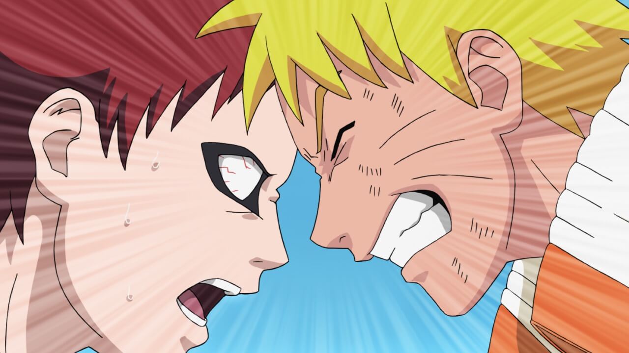 As 5 maiores lutas de Gaara em Naruto