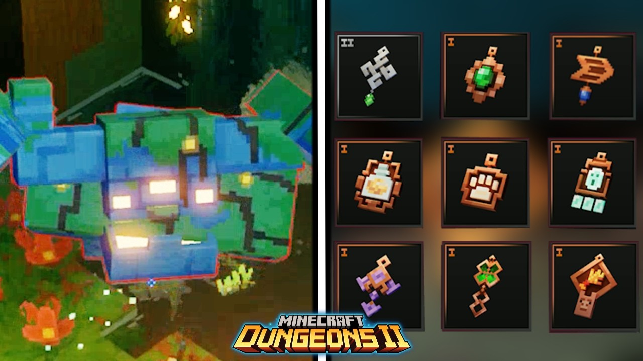 Minecraft Dungeons 2 – Guia de todos os talismãs e como conseguir cada um