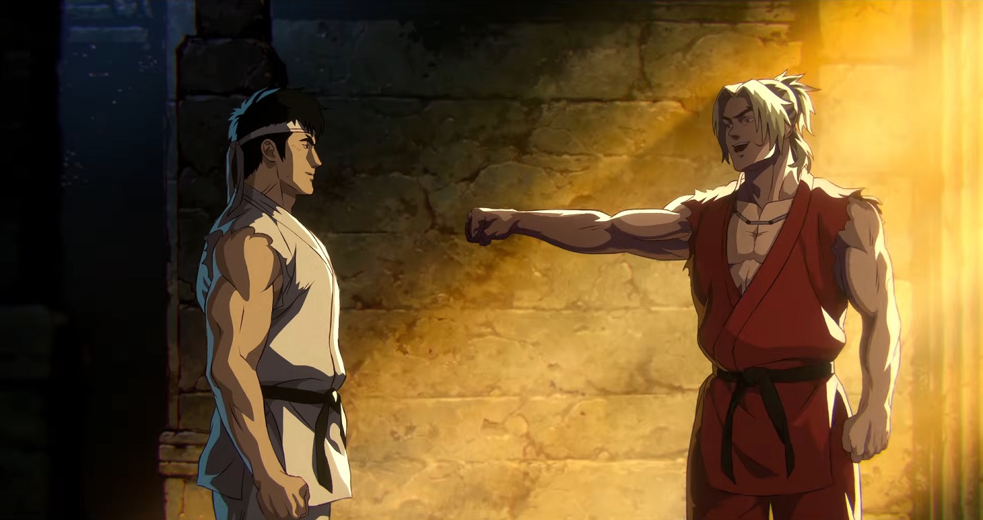 Filme de Street Fighter terá flashbacks de Ryu e Ken em animação 2D desenhada à mão pelo estúdio Titmouse
