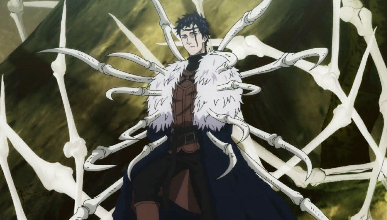 Os 5 magos mais fortes do Reino Spade em Black Clover