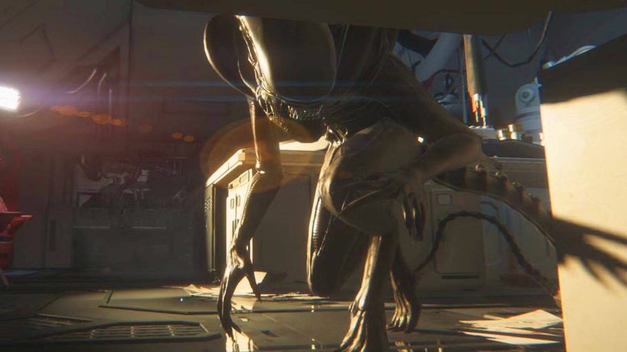 Cena de terror de Alien: Isolation