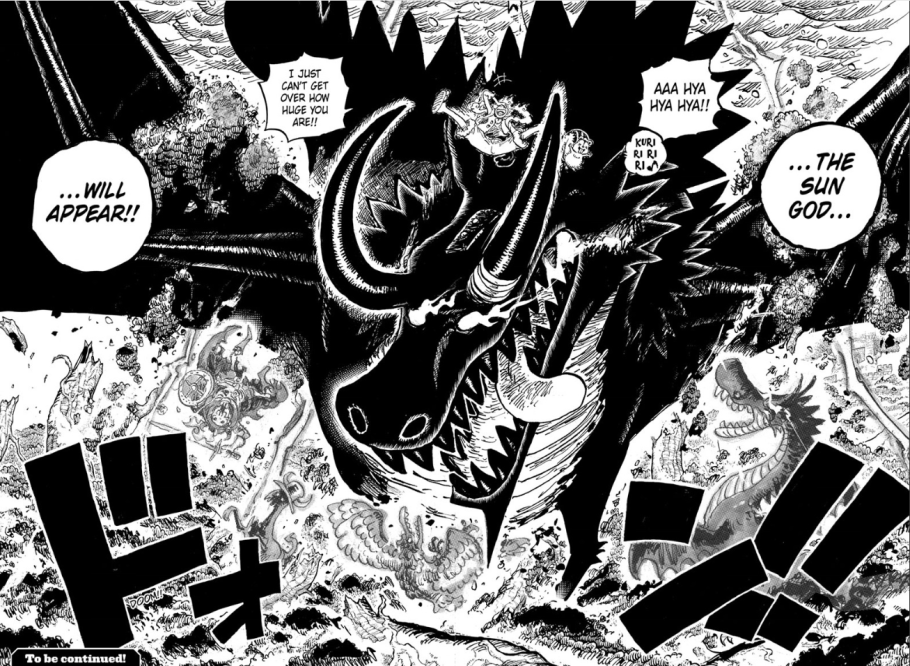Revelação da Fruta do Diabo de Loki no mangá de One Piece