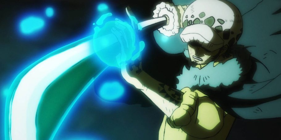 Trafalgar Law usando Anesthesia contra Big Mom