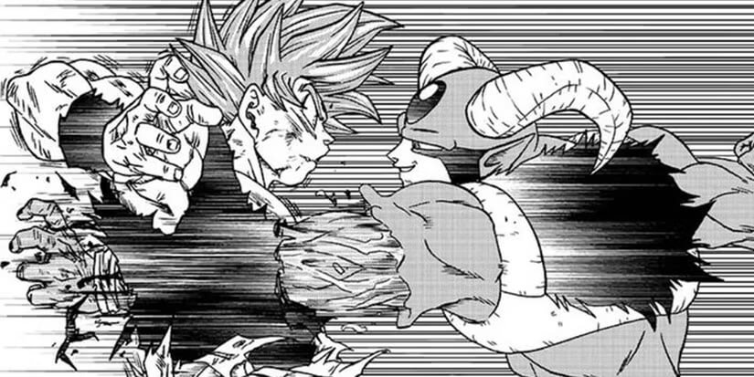 Goku e Moro em Dragon Ball Super