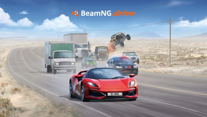 BeamNG.drive chega ao PS5 com física realista e trailer de lançamento