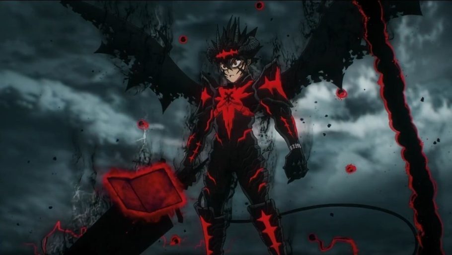 Asta usando a Devil Union em Black Clover