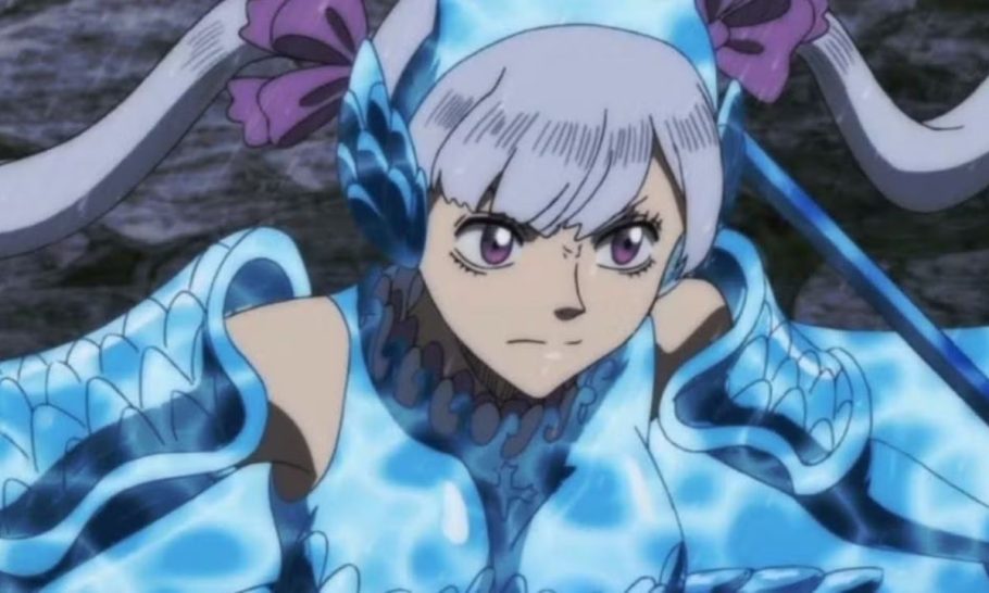 Noelle Silva usando sua armadura Valkyrie Dress