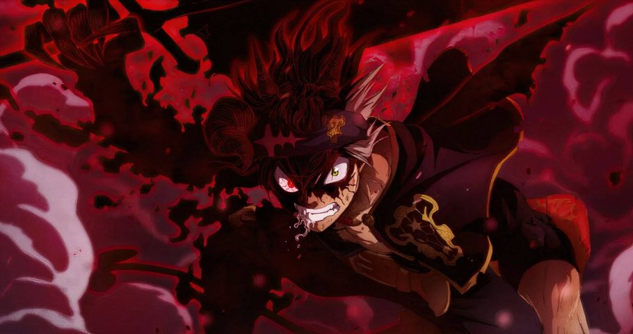 Asta em sua forma Black Asta Berserker