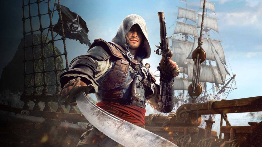 Edward Kenway em Assassin’s Creed Black Flag Resynced