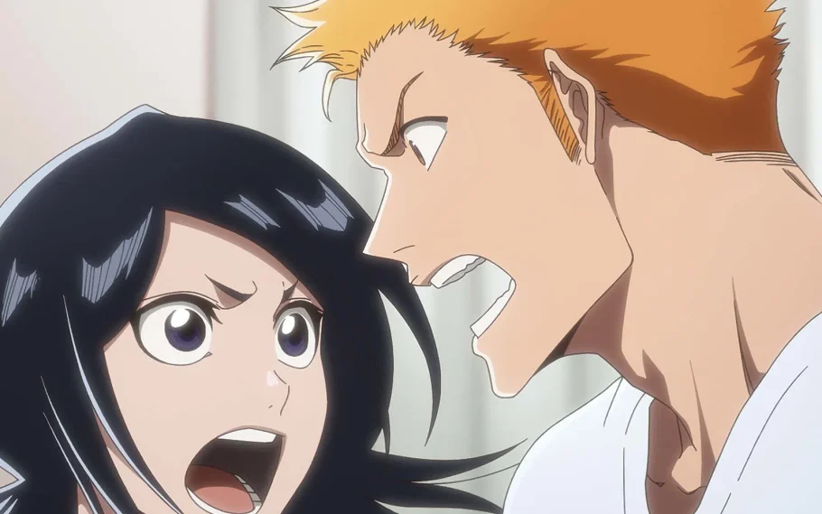 Kazui e Ichika no episódio final de Bleach Thousand-Year Blood War