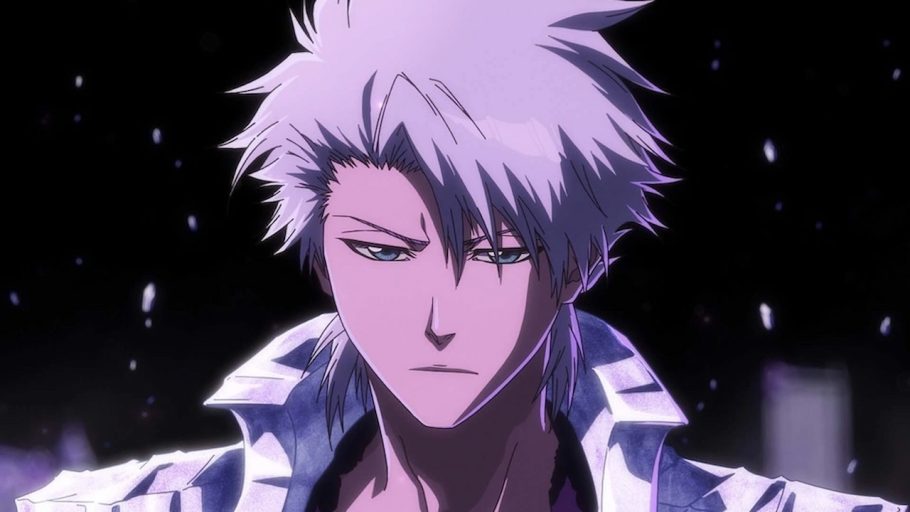 Tōshirō Hitsugaya liberando seu poder de gelo