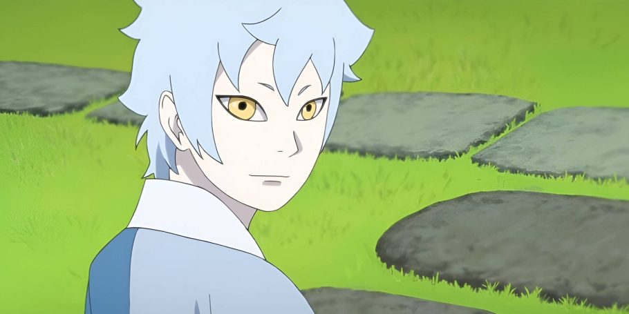 Mitsuki sorrindo em Boruto