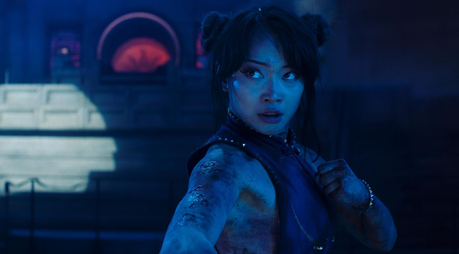 Callina Liang como Chun-Li em Street Fighter