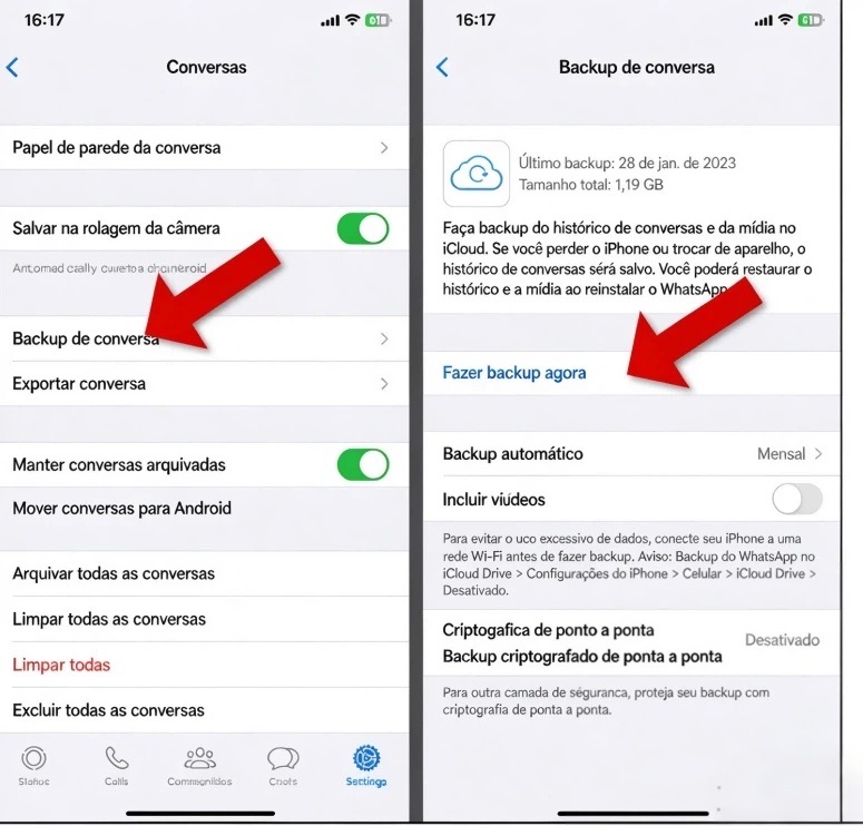 Como transferir WhatsApp Android para iPhone 18/ iPhone Duo - Gua Atualizada