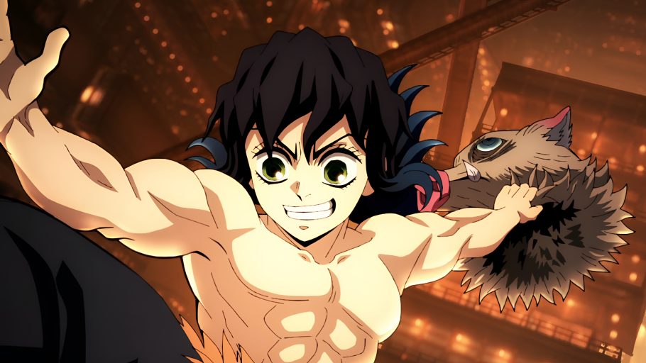 Inosuke em Demon Slayer