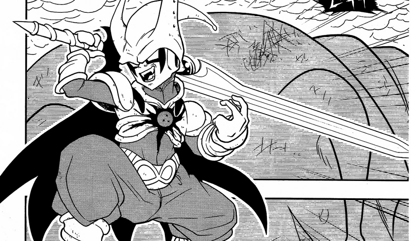 Xeno Majin Buu em sua forma Dark Demon God Buu