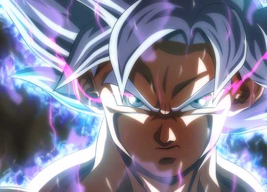 Goku usando o Instinto Superior