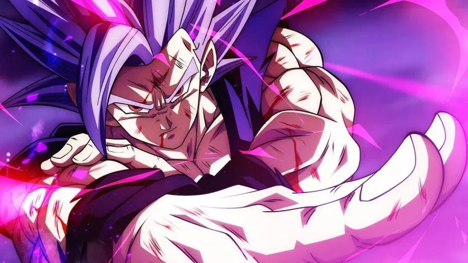 Gohan em sua transformação Beast em Dragon Ball Super: Super Hero