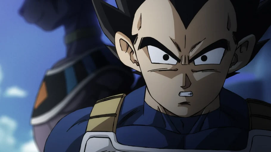 Vegeta em Dragon Ball Super: Beerus