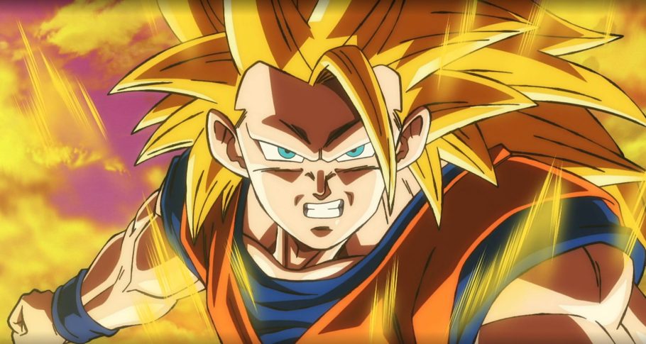 Goku se transforma em Super Saiyajin 3