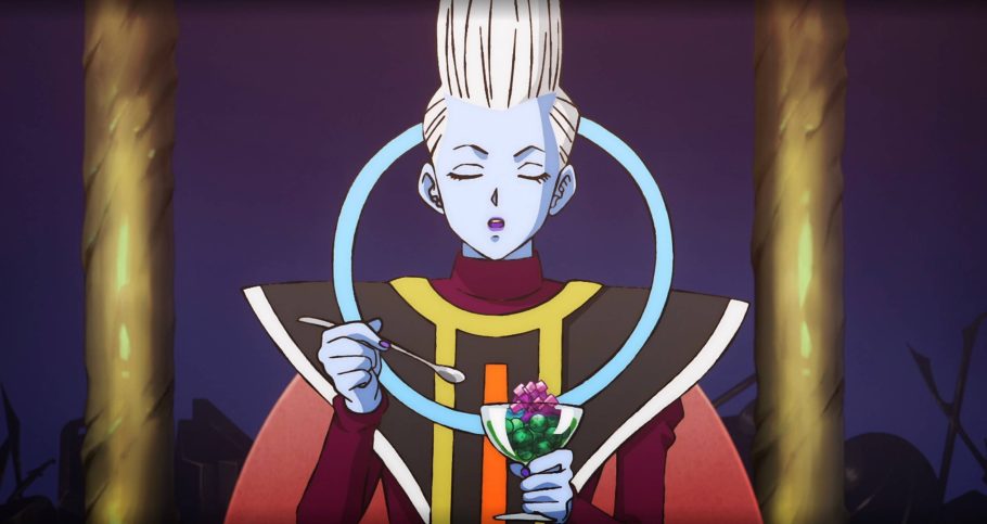 Whis em Dragon Ball Super: Beerus