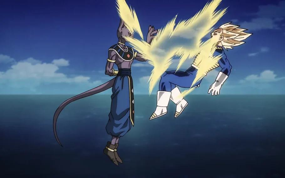 Beerus derrota Vegeta em Dragon Ball Super: Beerus