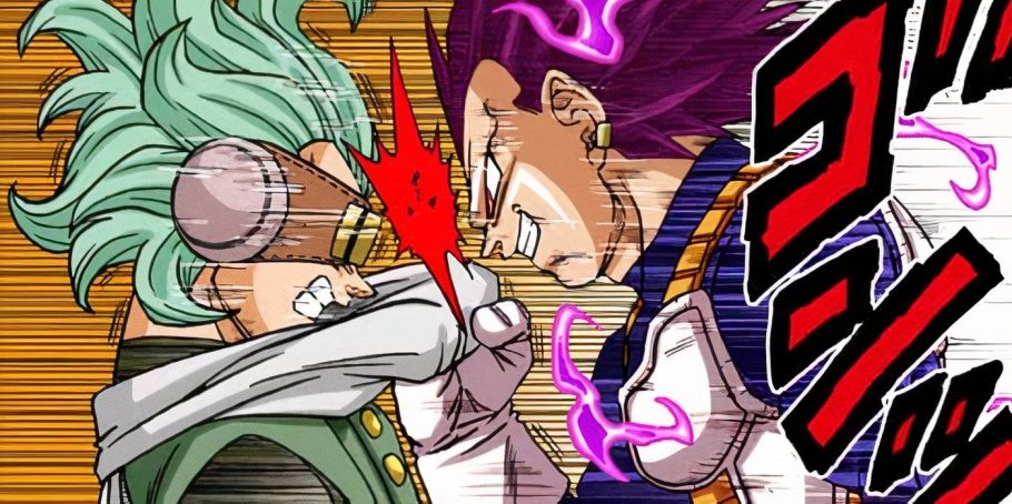 Vegeta usando o Ultra Ego contra Granolah