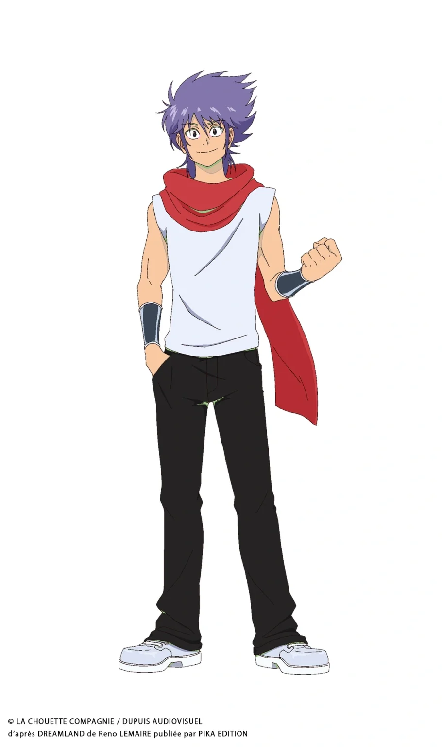 Visual de Shun no anime Dreamland