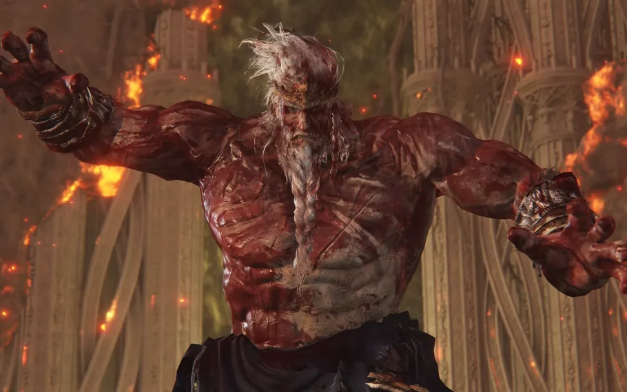 Cena de gameplay de Elden Ring