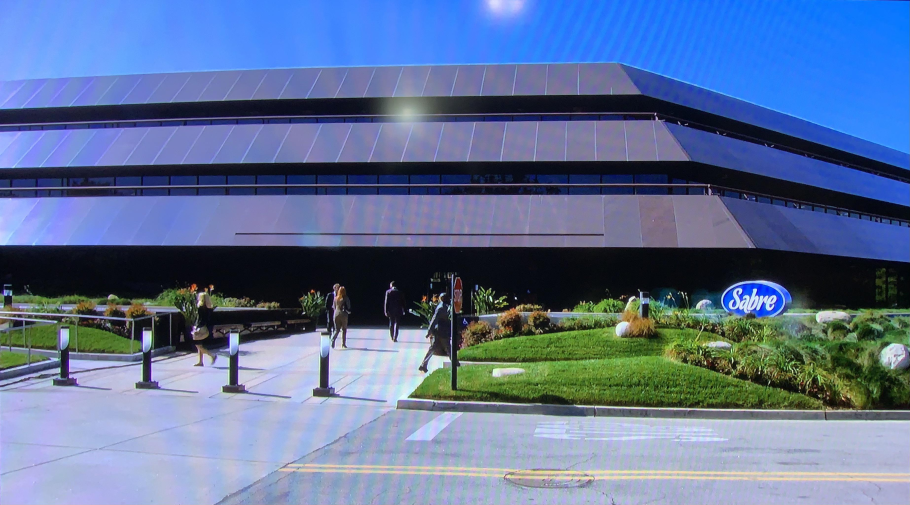 Prédio da Sabre visto em The Office