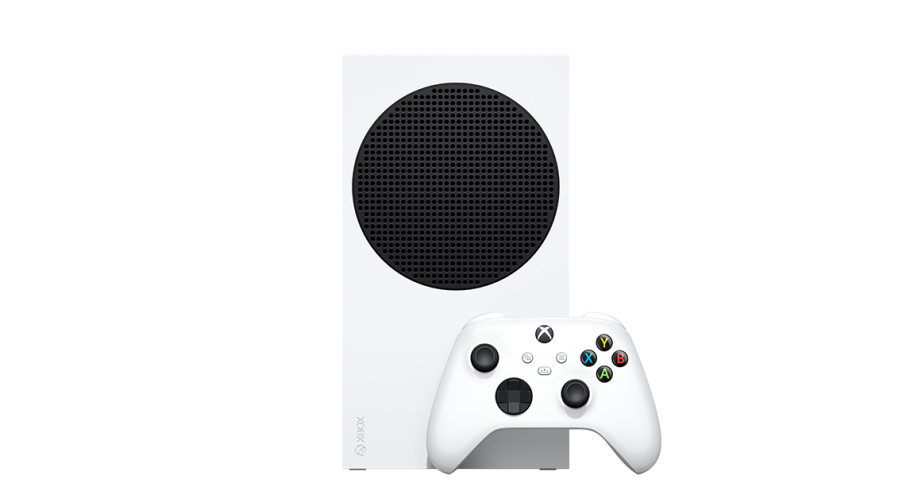 Xbox Series S branco com controle oficial