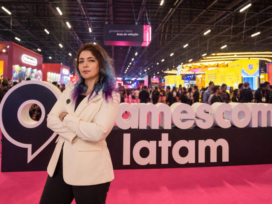 Ana de Wit na gamescom latam